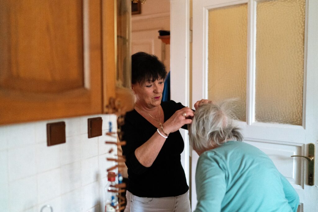 personal care provider jobs in North York ON - caregiver assisting elderly woman at home